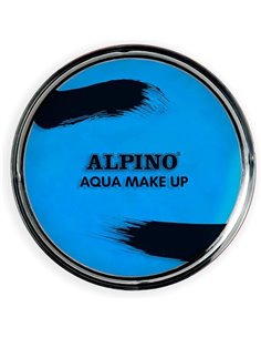 Poudre de maquillage aquarelle Alpino Aqua Make-up - Se lave à l'eau et au savon - Bleu