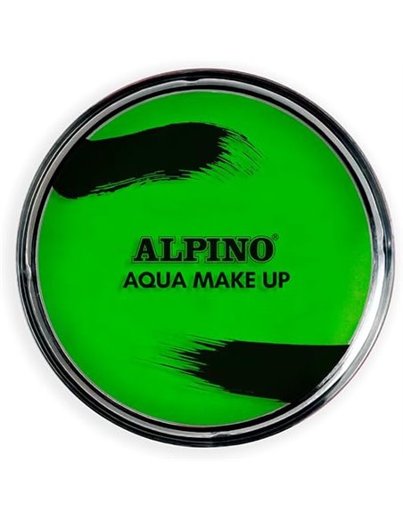Poudre de maquillage aquarelle Alpino Aqua Make-up - Se lave à l'eau et au savon - Vert