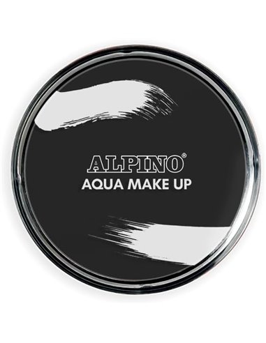 Poudre de maquillage aquarelle Alpino Aqua Make-up - Se lave à l'eau et au savon - Noir
