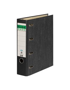 Classeur à levier Elba format A4 - Double mécanisme - Motif marbré classique