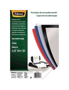 Fellowes Lot de 50 couvertures A4 en polypropylène - 700 microns - Finition de qualité - Transparent