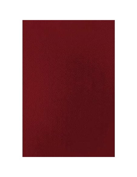 Fellowes Lot de 50 couvertures en carton similicuir A4 - 750 g - Rouge