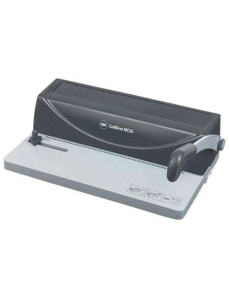 Relieuse spirale métallique GBC MC10 CoilBind A4 - Perfore jusqu'à 10 feuilles - Relie jusqu'à 450 feuilles