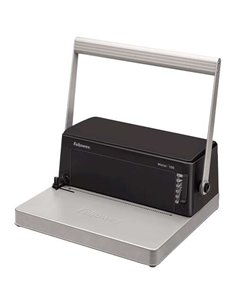Relieuse spirale manuelle Fellowes Metal 100 A4 - Perfore jusqu'à 20 feuilles - Relie jusqu'à 450 feuilles