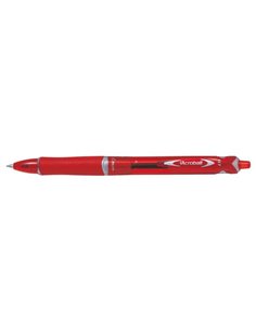Stylo bille rétractable Pilot BeGreen Acroball - Rechargeable - Fabriqué en plastique recyclé - Pointe ronde 0,7 mm - Trait 0,25