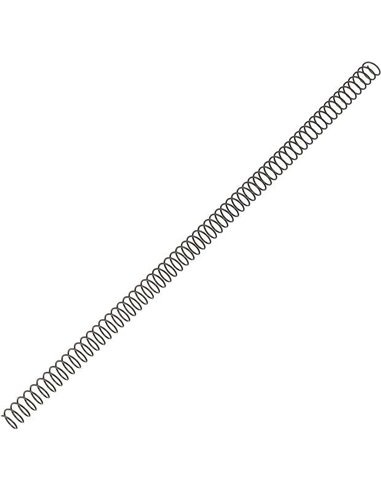 Fellowes Lot de 100 classeurs à spirales métalliques 22 mm - Jusqu'à 180 pages - Noir