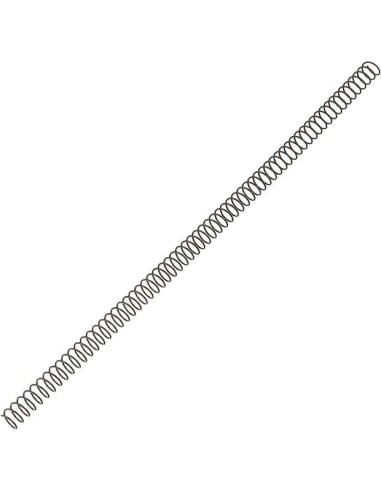 Fellowes Lot de 25 classeurs à spirales métalliques 6 mm - Jusqu'à 40 pages - Noir