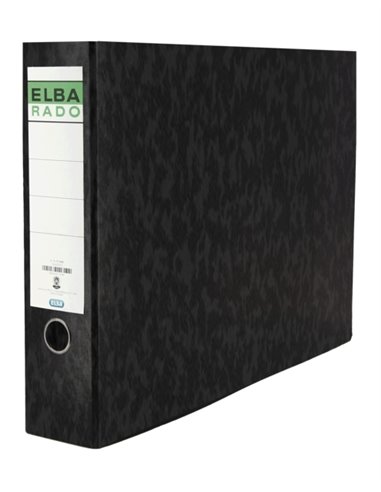 Classeur à levier Elba, format A3 paysage compact - Robuste et durable - Format A3 paysage - Idéal pour organiser vos documents
