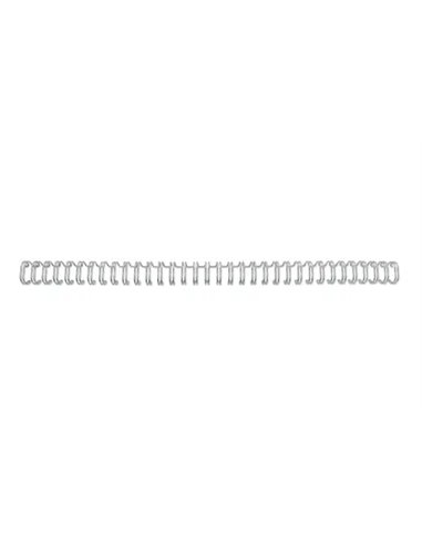 Lot de 100 fils de reliure GBC Wirebind de 6 mm pour reliures rondes ou carrées au pas de 3:1 - Format A4 - Pour 34 trous - Reli