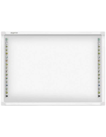 Tableau blanc tactile interactif d'environ 79 pouces - 10 touches simultanées et 5 utilisateurs simultanés - USB 1.1, 2.0, 3.0