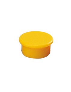Dahle 95513 Lot de 10 aimants pour tableau blanc - Diamètre 13 mm - Jaune