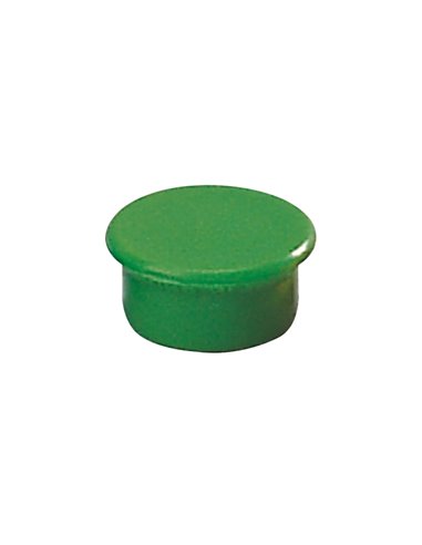 Dahle 95513 Lot de 10 aimants pour tableau blanc - Diamètre 13 mm - Vert