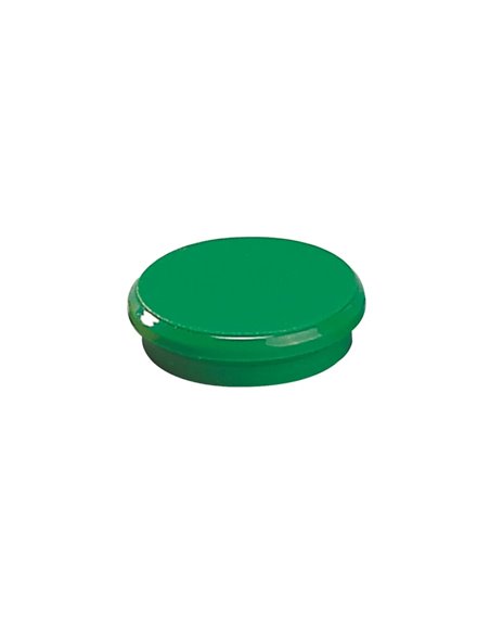 Dahle 95524 Lot de 10 aimants pour tableau blanc - Diamètre 24 mm - Vert
