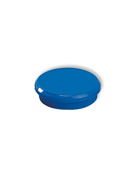 Dahle 95524 Lot de 10 aimants pour tableau blanc - Diamètre 24 mm - Bleu