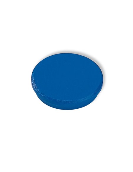Dahle 95532 Lot de 10 aimants pour tableau blanc - Diamètre 32 mm - Bleu