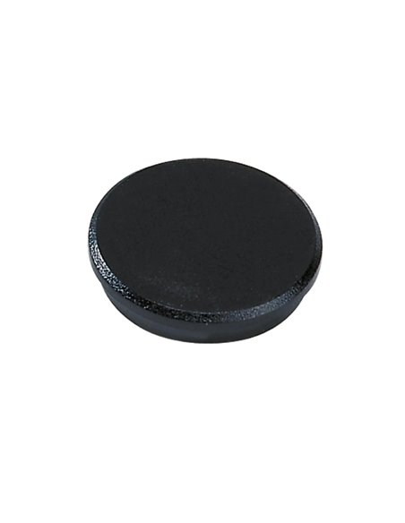 Dahle 95532 Lot de 10 aimants pour tableau blanc - Diamètre 32 mm - Noir