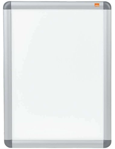 Cadre publicitaire Nobo format A3 avec protection PVC antireflet et résistante aux intempéries - Cadre élégant en aluminium - Ar