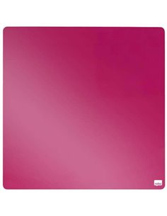 Mini tableau blanc magnétique Nobo Tile 360 ​​x 360 mm - Sans cadre - Blocs et aimants inclus - Design créatif et coloré - Fuchs