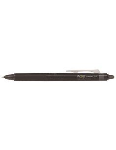 Stylo à encre thermique rétractable Pilot Frixion Point Clicker 0,5 - Effaçable - Pointe fine 0,5 mm - Trait 0,25 mm - Grip - No