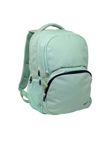 Sac à dos d'école Milan Série 1918 25 L - 3 poches avant + 2 poches latérales - Anses réglables et rembourrées - Dimensions 46,5