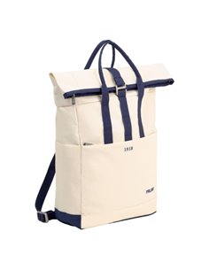 Sac à dos urbain Milan Collection 430 10 L - Fermeture par enroulement - 2 poches latérales - Poche arrière rembourrée - Anses r