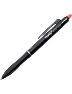 Stylo effaçable Pilot Frixion Ball Plus – Pointe 0,7 mm, trait 0,35 mm – Rechargeable – 80 % plastique recyclé – Rouge