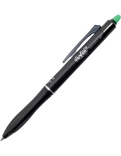 Stylo effaçable Pilot Frixion Ball Plus - Pointe 0,7 mm, trait 0,35 mm - Rechargeable - 80 % plastique recyclé - Vert