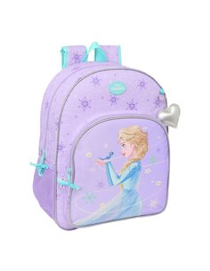 Sac à dos Safta Frozen Spirit - Compatible avec les chariots - Dragonne - 33 x 42 x 14 cm - Lilas