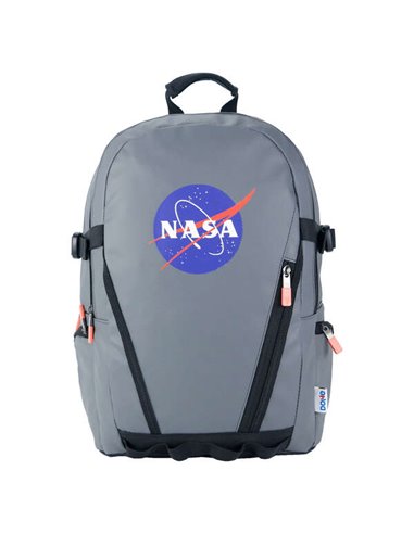 Grand sac à dos Dohe NASA - Fabriqué en polyester imperméable - Compartiment rembourré pour ordinateur portable - Sangles latéra
