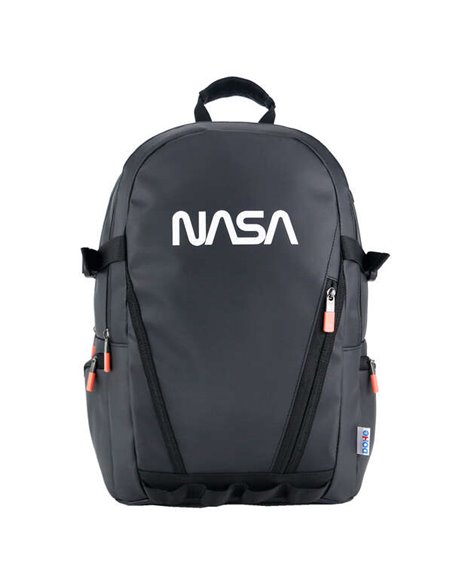 Grand sac à dos Dohe NASA - Fabriqué en polyester imperméable - Compartiment rembourré pour ordinateur portable - Sangles latéra
