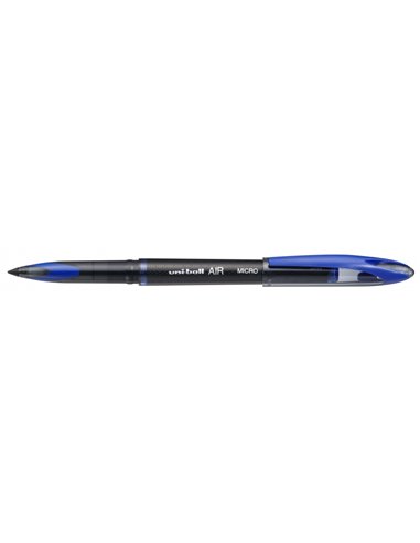 Stylo roller Uni-ball AIR MICRO UBA-188-M - Pointe en acétate de 0,5 mm - Encre pigmentée résistante à l'eau et à la lumière - B