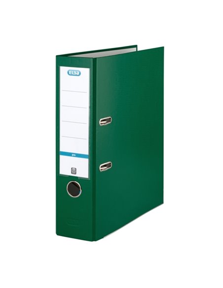 Classeur à levier Elba Rado Top A4 – Solide et durable – Peut contenir des documents de 80 mm – Format A4 – Vert