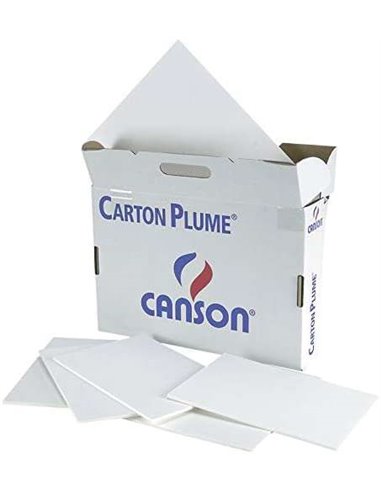 Lot de 28 panneaux de mousse Canson - 29,7 x 42 cm - 3 mm - Blanc
