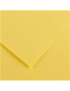 Lot de 25 papiers cartonnés Canson Guarro Iris 185 g - 50 x 65 cm - Jaune citron