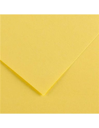 Lot de 25 papiers cartonnés Canson Guarro Iris 185 g - 50 x 65 cm - Jaune citron