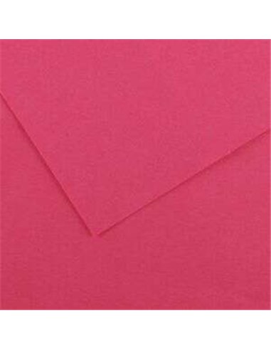 Paquet de 25 papiers cartonnés Canson Guarro Iris, 185 g - 50 x 65 cm - Fuchsia
