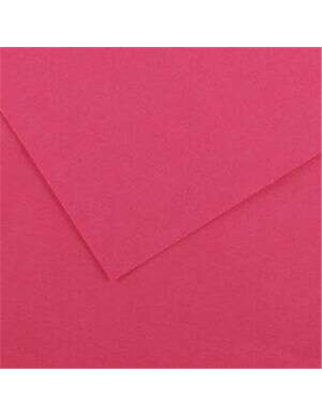 Paquet de 25 papiers cartonnés Canson Guarro Iris, 185 g - 50 x 65 cm - Fuchsia