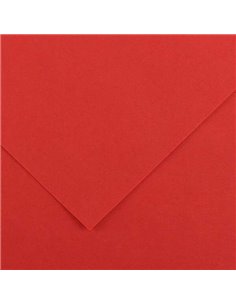 Paquet de 25 papiers cartonnés Canson Guarro Iris, 185 g - 50 x 65 cm - Rouge