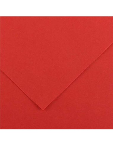 Paquet de 25 papiers cartonnés Canson Guarro Iris, 185 g - 50 x 65 cm - Rouge