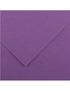 Paquet de 25 papiers cartonnés Canson Guarro Iris 185 g - 50 x 65 cm - Couleur violette