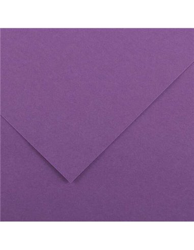 Paquet de 25 papiers cartonnés Canson Guarro Iris 185 g - 50 x 65 cm - Couleur violette