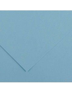 Paquet de 25 papiers cartonnés Canson Guarro Iris, 185 g - 50 x 65 cm - Bleu ciel