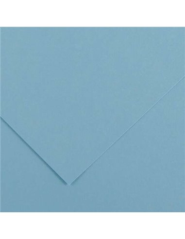 Paquet de 25 papiers cartonnés Canson Guarro Iris, 185 g - 50 x 65 cm - Bleu ciel