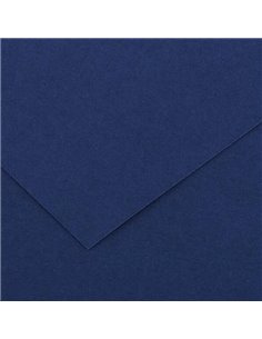 Paquet de 25 papiers cartonnés Canson Guarro Iris 185 g - 50 x 65 cm - Bleu outremer
