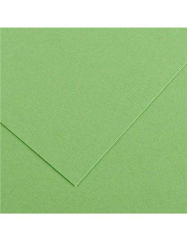 Paquet de 25 papiers cartonnés Canson Guarro Iris, 185 g - 50 x 65 cm - Vert pomme