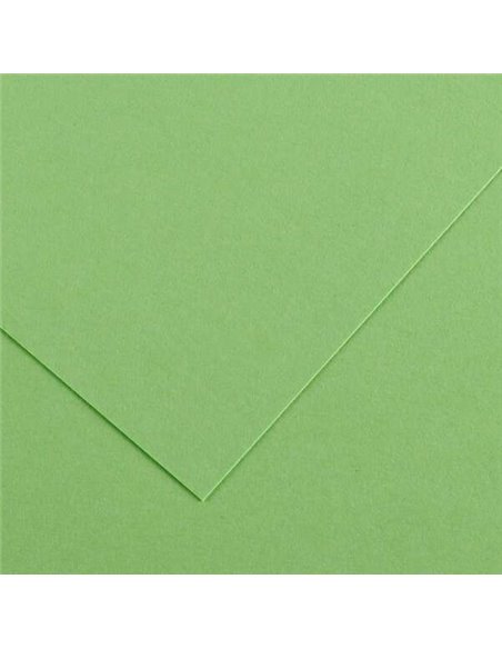 Paquet de 25 papiers cartonnés Canson Guarro Iris, 185 g - 50 x 65 cm - Vert pomme
