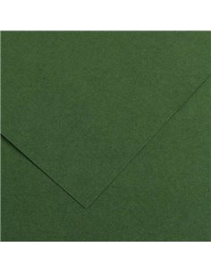 Lot de 25 papiers cartonnés Canson Guarro Iris 185 g - 50 x 65 cm - Couleur Vert Amazone