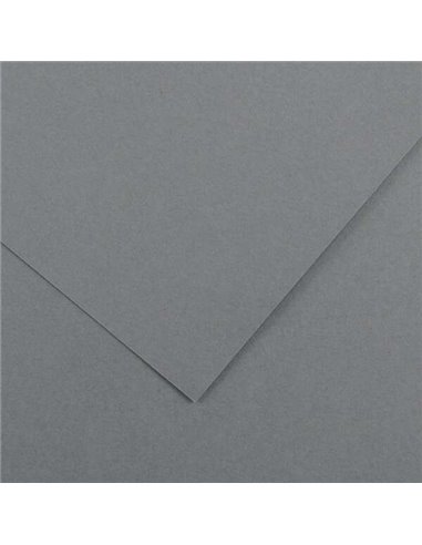 Paquet de 25 papiers cartonnés Canson Guarro Iris, 185 g - 50 x 65 cm - Gris plomb