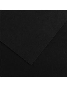 Paquet de 25 papiers cartonnés Canson Guarro Iris, 185 g - 50 x 65 cm - Noir