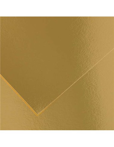 Lot de 25 papiers cartonnés Canson Guarro Iris 185 g - 50 x 65 cm - Couleur or